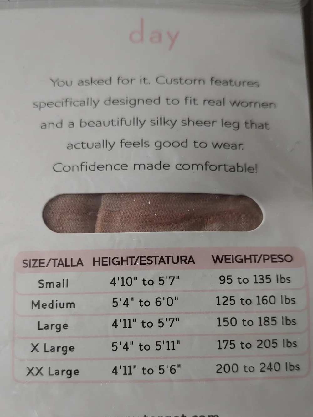 NWT Solutions By Hanes Medium Buff Medium Control Pantyhose